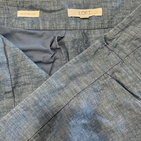 Loft Scalloped Hem Shorts - Picture 3 of 4